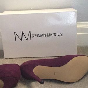 New never worn Regal Purple Suede Pumps